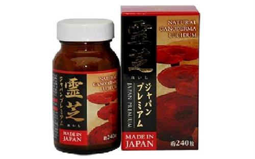 Viên nấm linh chi đỏ cô đặc kết hợp Đông trùng hạ thảo Nhật Bản - Hộp 240 viên 